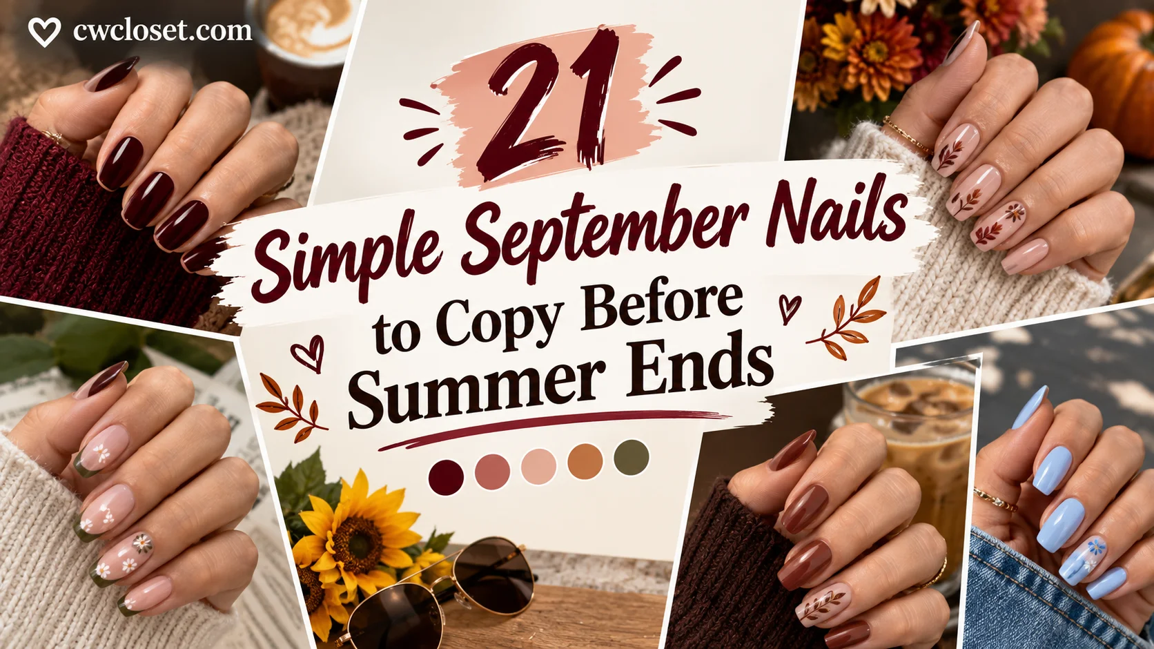 21 Simple September Nails to Copy Before Summer Ends